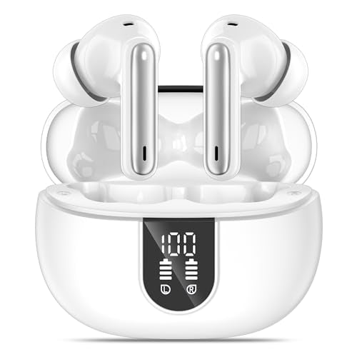 MoBadeety Wireless Earbuds Rose Gold
Bluetooth 5.3 Earbuds LED Display
40 Hour Playtime Wireless Headphones
Noise Cancelling Earbuds with Mic
IPX7 Waterproof Earbuds Workout
Ergonomic Design Earbuds Comfortable Fit
Wireless Earbuds Charging Case
Touch Control Earbuds Easy Operation
High Fidelity Sound Wireless Earbuds
Rose Gold Wireless Earbuds Detail Shot