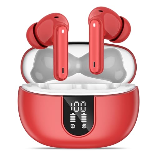 MoBadeety Wireless Earbuds Rose Gold
Bluetooth 5.3 Earbuds LED Display
40 Hour Playtime Wireless Headphones
Noise Cancelling Earbuds with Mic
IPX7 Waterproof Earbuds Workout
Ergonomic Design Earbuds Comfortable Fit
Wireless Earbuds Charging Case
Touch Control Earbuds Easy Operation
High Fidelity Sound Wireless Earbuds
Rose Gold Wireless Earbuds Detail Shot